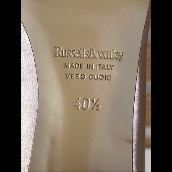 Russell & Bromley Vivacious bow-trim courts 40.5 /10 - Picture 8 of 12